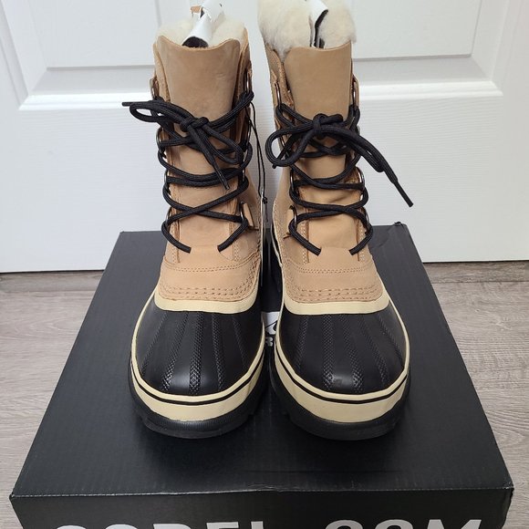 Sorel Caribou Winter Snow Boots New in Box Size 6 - Picture 2 of 7